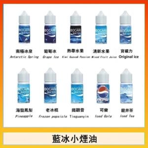 藍冰系列電子煙主機小煙油30ml（4%）